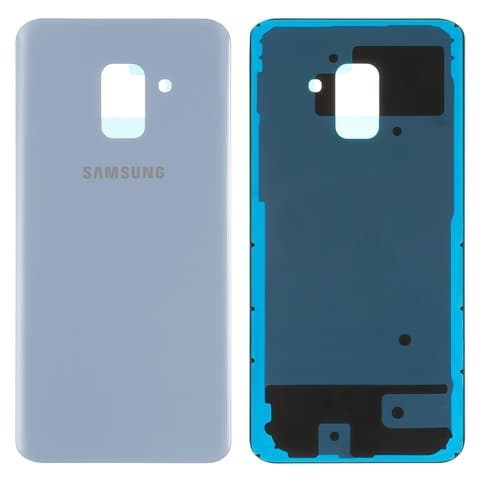 Задняя крышка Samsung SM-A530 Galaxy A8 (2018), фиолетовая, серая, Original (PRC) | корпус, панель аккумулятора, АКБ, батареи
