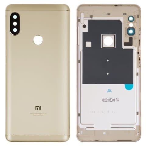 Задняя крышка Xiaomi Redmi Note 5, M1803E7SG, золотистая, Original (PRC) | корпус, панель аккумулятора, АКБ, батареи