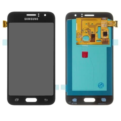 Дисплей Samsung SM-J120 Galaxy J1 (2016), чорний | з тачскріном | High Copy, OLED | дисплейный модуль, экран