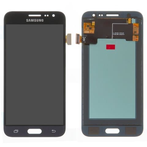 Дисплей Samsung SM-J320 Galaxy J3 (2016), черный | с тачскрином | High Copy, IPS | дисплейный модуль, экран