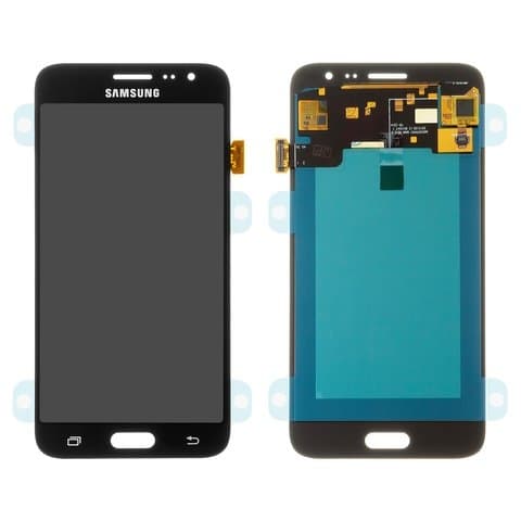 Дисплей Samsung SM-J320 Galaxy J3 (2016), черный | с тачскрином | High Copy, OLED | дисплейный модуль, экран