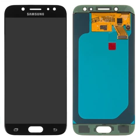 Дисплей Samsung SM-J530 Galaxy J5 (2017), черный | с тачскрином | Original (реновация), AMOLED | дисплейный модуль, экран, монитор