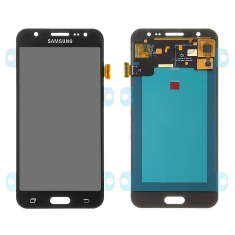 Дисплей Samsung SM-J500 Galaxy J5, чорний | з тачскріном | High Copy, OLED | дисплейный модуль, экран