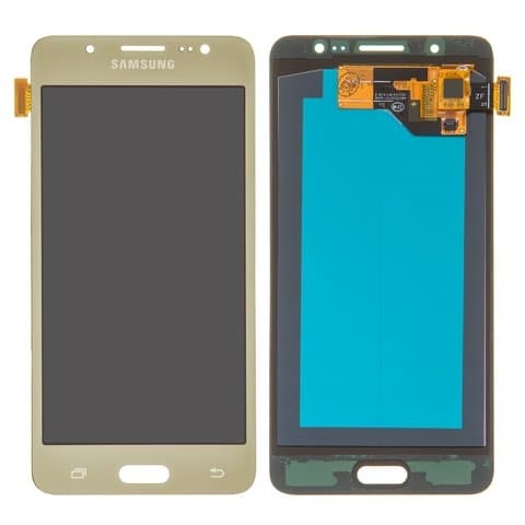 Дисплей Samsung SM-J510 Galaxy J5 (2016), золотистый | с тачскрином | High Copy, OLED | дисплейный модуль, экран, монитор