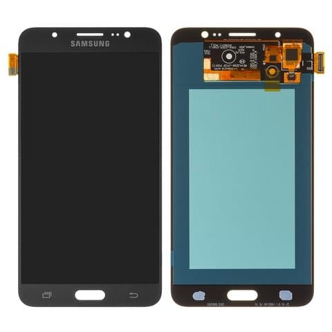 Дисплей Samsung SM-J710 Galaxy J7 (2016), черный | с тачскрином | High Copy, OLED | дисплейный модуль, экран