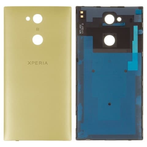 Задняя крышка Sony H4311 Xperia L2, золотистая, Original (PRC) | корпус, панель аккумулятора, АКБ, батареи