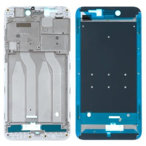 Рамка (основа) крепления дисплея Xiaomi Redmi 5A, MCG3B, MCI3B, M1903C3GG, M1903C3GH, M1903C3GI, белая, Original (PRC)