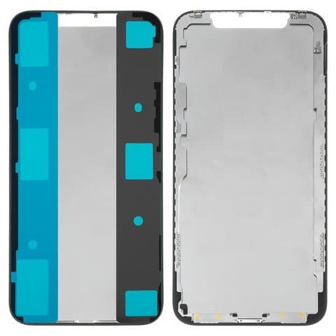 Рамка (основа) крепления дисплея Apple iPhone X, черная, Original (PRC)