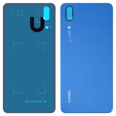 Задняя крышка Huawei P20, EML-L29, EML-L09, синяя, Midnight Blue, Original (PRC) | корпус, панель аккумулятора, АКБ, батареи