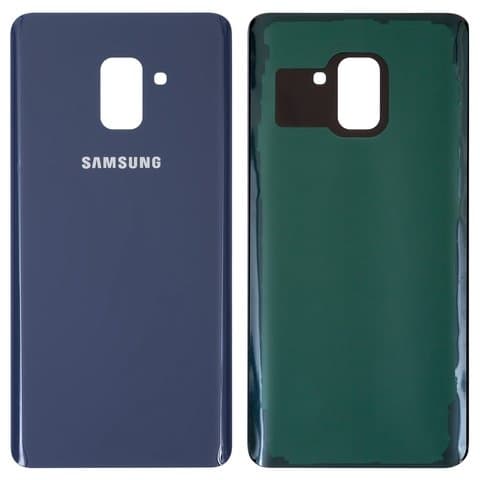 Задняя крышка Samsung SM-A730 Galaxy A8 Plus (2018), синяя, Original (PRC) | корпус, панель аккумулятора, АКБ, батареи