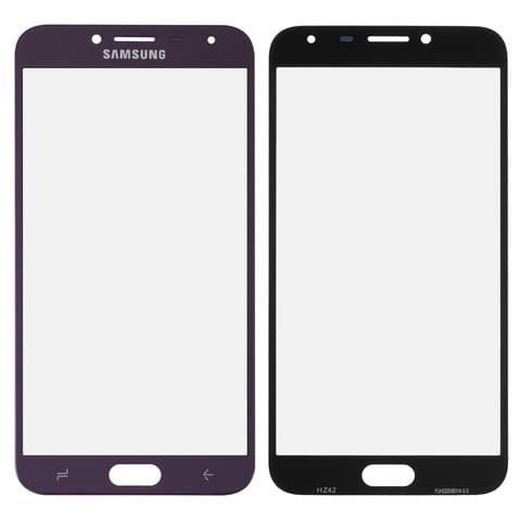 Стекло дисплея Samsung SM-J400 Galaxy J4 (2018), фиолетовое, Orchid Gray | стекло тачскрина