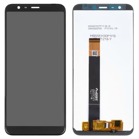 Дисплей Meizu M8c, M810H, черный | с тачскрином | Original (PRC) | дисплейный модуль, экран, монитор