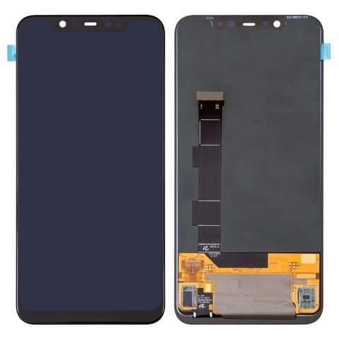 Дисплей Xiaomi Mi 8, M1803E1A, чорний | з тачскріном | Original (PRC), Super AMOLED | дисплейный модуль, экран