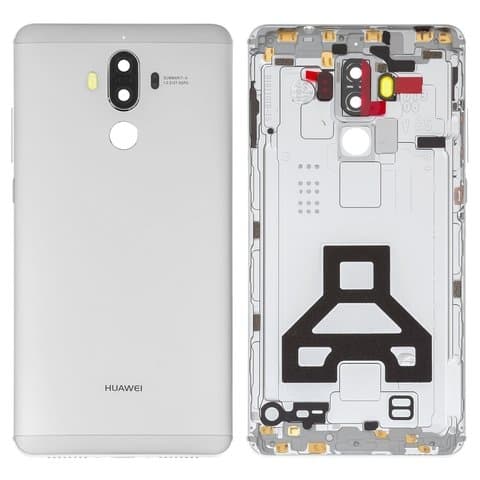 Задняя крышка Huawei Mate 9, серебристая, Original (PRC) | корпус, панель аккумулятора, АКБ, батареи