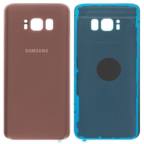 Задняя крышка Samsung SM-G950 Galaxy S8, розовая, Rose Pink, Original (PRC) | корпус, панель аккумулятора, АКБ, батареи