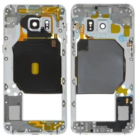 Средняя часть корпуса Samsung SM-G928 Galaxy S6 EDGE Plus, белая, Original (PRC), (сердцевина, основа, станина, середина)