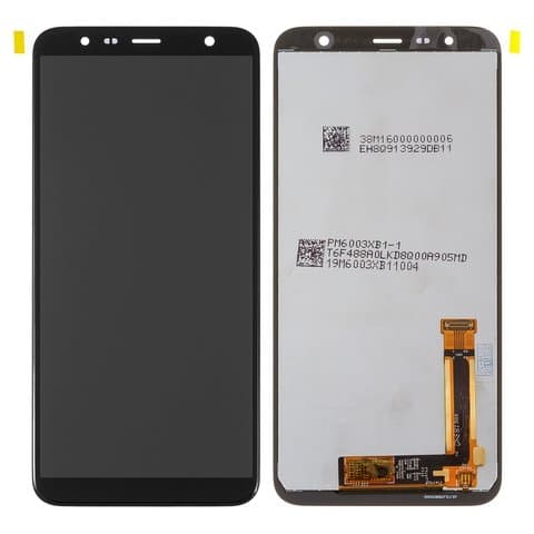 Дисплей Samsung SM-J415 Galaxy J4 Plus, SM-J610 Galaxy J6 Plus, чорний | з тачскріном | Original (PRC) | дисплейный модуль, экран