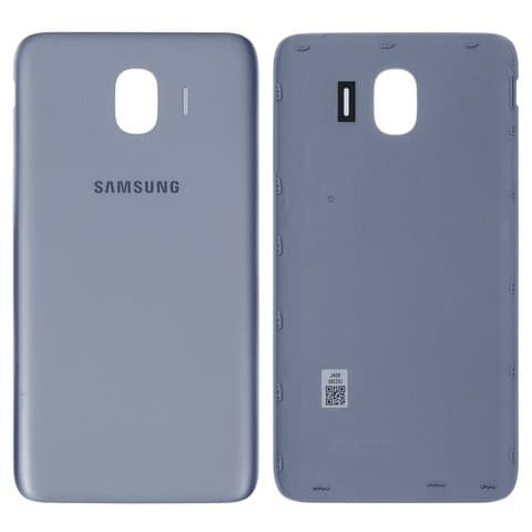 Задняя крышка Samsung SM-J400 Galaxy J4 (2018), серая, Orchid Gray, Original (PRC) | корпус, панель аккумулятора, АКБ, батареи