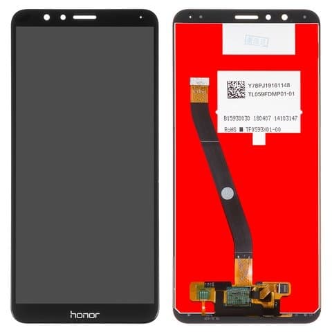 Дисплей Huawei Honor 7X, BND-L21, черный | с тачскрином | Original (PRC) | дисплейный модуль, экран