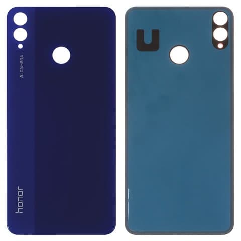 Задняя крышка Huawei Honor 8X, синяя, Original (PRC) | корпус, панель аккумулятора, АКБ, батареи