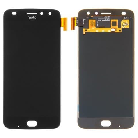Дисплей Motorola Moto Z2 Play, XT1710, черный | с тачскрином | High Copy, OLED | дисплейный модуль, экран