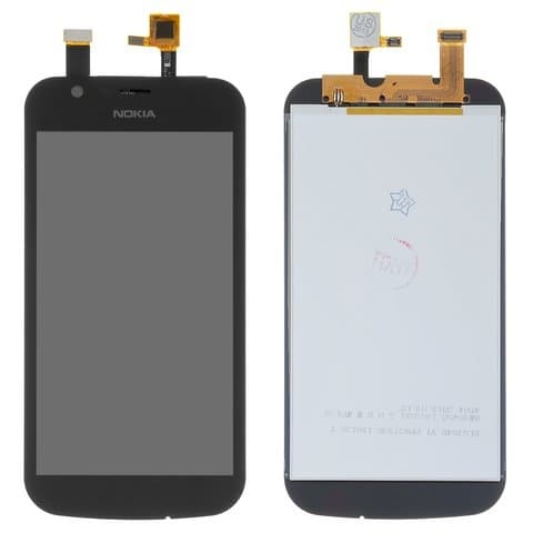 Дисплей Nokia 1, черный | с тачскрином | Original (PRC) | дисплейный модуль, экран, монитор