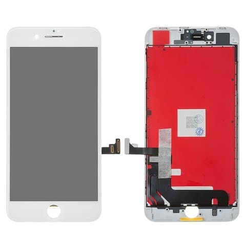 Дисплей Apple iPhone 8 Plus, белый | с тачскрином | High Copy | дисплейный модуль, экран, монитор