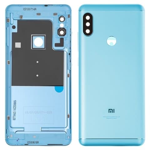 Задняя крышка Xiaomi Redmi Note 5, M1803E7SG, голубая, Original (PRC) | корпус, панель аккумулятора, АКБ, батареи