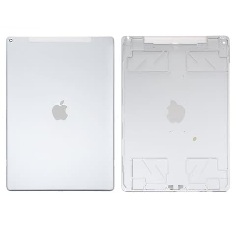 Задняя крышка Apple iPad Pro 12.9, серебристая, версия 4G, A1652, Original (PRC) | корпус, панель аккумулятора, АКБ, батареи