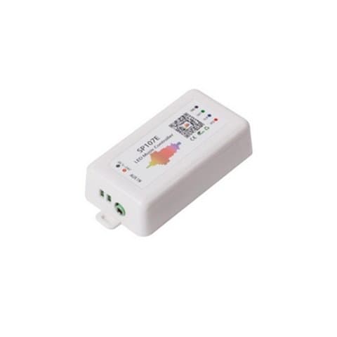Контроллер с Bluetooth-управлением SP107E (960 пкс, RGB, WS2811, WS2812B, WS2813, SK6812 5-24 В)