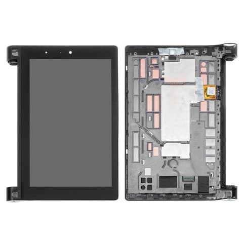 Дисплей Lenovo Yoga Tablet 2-831, черный | с тачскрином | с передней панелью | Original (PRC), windows version, MCF-080-1838, CLAA080FP01 XG | дисплейный модуль, экран, монитор