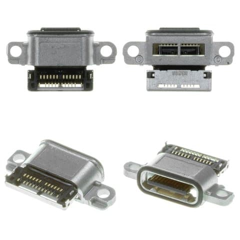 Коннектор зарядки Huawei Mate 20 Pro, LYA-L09, LYA-L29, Type-C, (гнездо, разъем, слот)