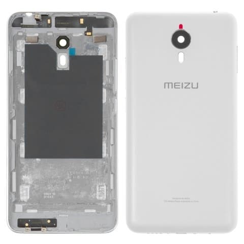 Задняя крышка Meizu M1 Metal, белая, Original (PRC) | корпус, панель аккумулятора, АКБ, батареи