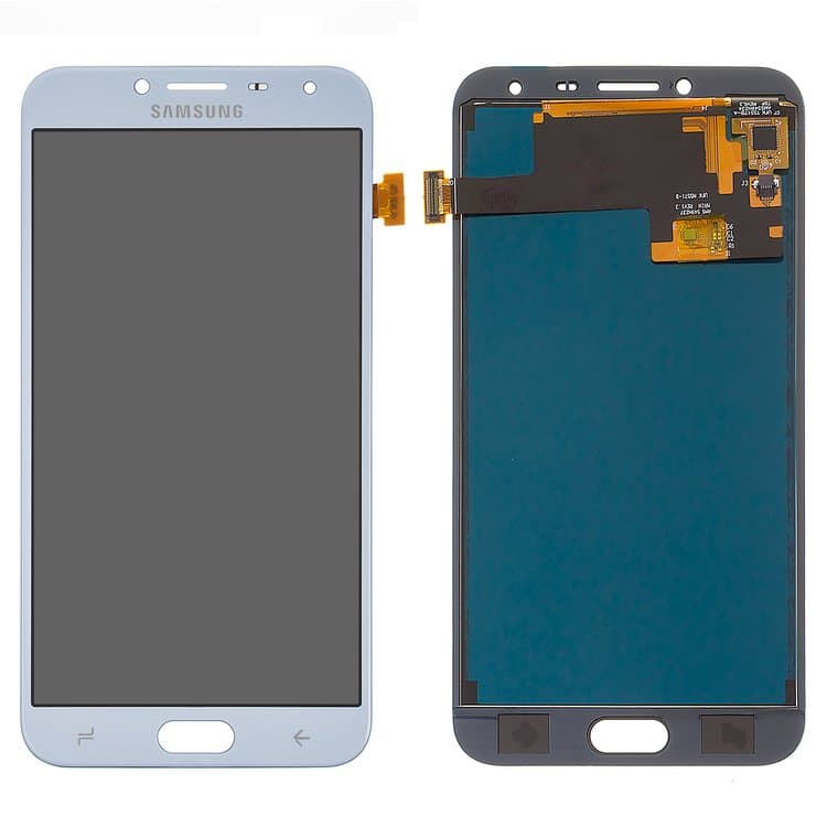 Дисплей Samsung SM-J400 Galaxy J4 (2018), голубой, Lavenda | з тачскріном | High Copy, IPS | дисплейный модуль, экран
