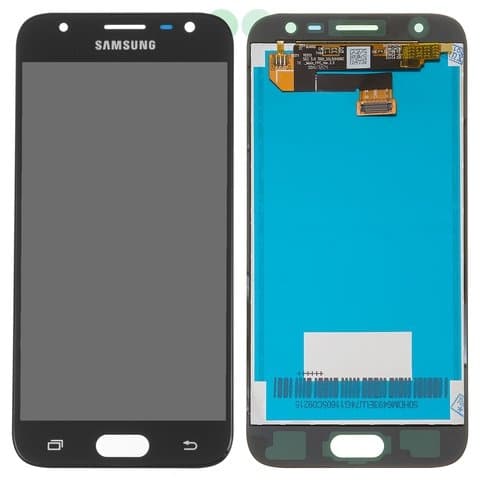 Дисплей Samsung SM-J330 Galaxy J3 (2017), черный | с тачскрином | Original (реновация) | дисплейный модуль, экран, монитор