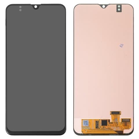 Дисплей Samsung SM-A205 Galaxy A20, SM-M107 Galaxy M10s, черный | с тачскрином | Original (PRC), sAMOLED | дисплейный модуль, экран