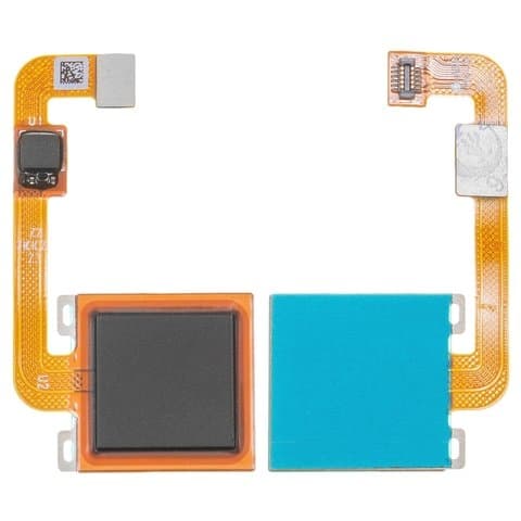 Шлейф Xiaomi Redmi Note 4X, для сканера отпечатка пальца (Touch ID), черный, Original (PRC)