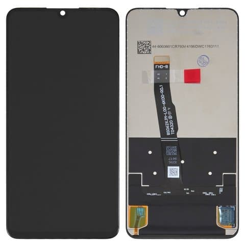 Дисплей Huawei Nova 4e, P30 Lite, MAR-LX1M, MAR-LX2, MAR-LX3A, чорний | з тачскріном | Original (PRC) | дисплейный модуль, экран