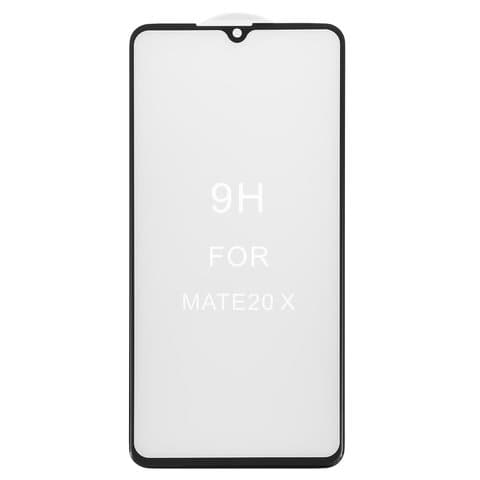 Закаленное защитное стекло Huawei Mate 20X, EVR-L29, черное, совместимо с чехлом