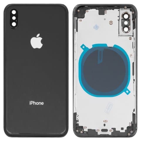 Корпус Apple iPhone XS, чорний, полный комплект, Original (PRC), (панель, панели)