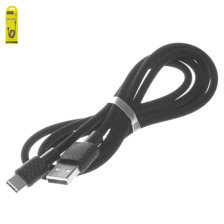 USB-кабель Hoco X29, Type-C, 3.0 А, 100 см, чорний