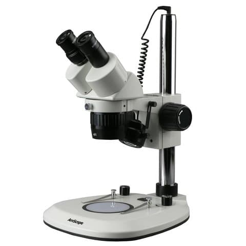 Бинокулярный стереомикроскоп AmScope SW-2B24-6WA-V331 с двойной подсветкой