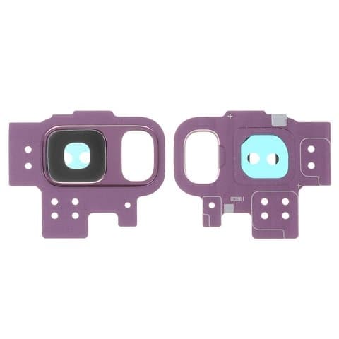 Стекло камеры Samsung SM-G960 Galaxy S9, фиолетовое, Llilac Purple, с ободком корпуса, Original (PRC)