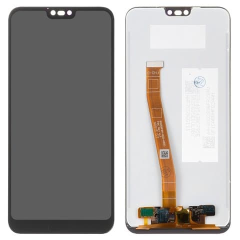 Дисплей Huawei Honor 10, COL-L29, COL-L29D, черный | с тачскрином | High Copy, без сканера (датчика) отпечатка пальца (Touch ID) | дисплейный модуль, экран