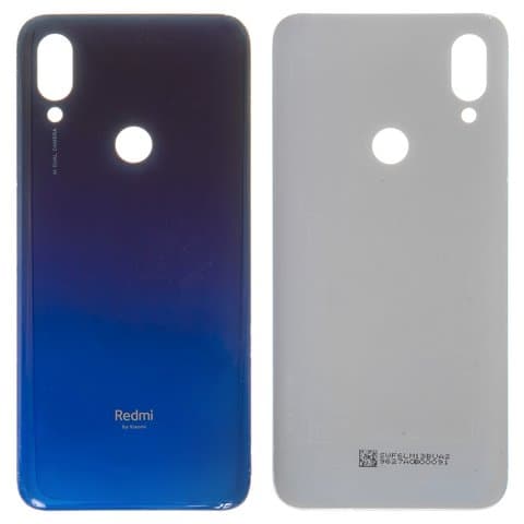 Задняя крышка Xiaomi Redmi 7, M1810F6LG, M1810F6LH, M1810F6LI, синяя, Original (PRC) | корпус, панель аккумулятора, АКБ, батареи