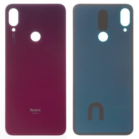 Задняя крышка Xiaomi Redmi Note 7, M1901F7G, M1901F7H, M1901F7I, розовая, красная, Original (PRC) | корпус, панель аккумулятора, АКБ, батареи