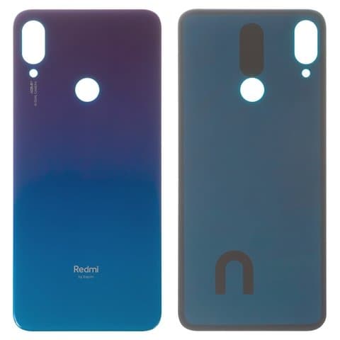 Задняя крышка Xiaomi Redmi Note 7, M1901F7G, M1901F7H, M1901F7I, синяя, фиолетовая, Original (PRC) | корпус, панель аккумулятора, АКБ, батареи
