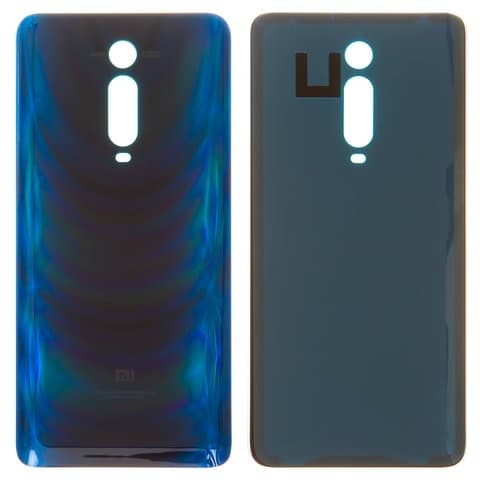 Задняя крышка Xiaomi Mi 9T, Mi 9T Pro, Redmi K20, Redmi K20 Pro, M1903F10G, M1903F11G, M1903F10I, M1903F11I, синяя, Glacier Blue, лого Redmi, Original (PRC) | корпус, панель аккумулятора, АКБ, батареи