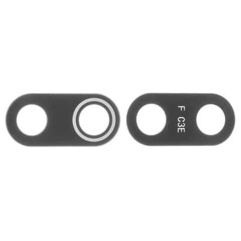 Стекло камеры Xiaomi Redmi 7A, MZB7995IN, M1903C3EG, M1903C3EH, M1903C3EI, F-C3E, черное, Original (PRC)