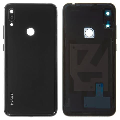 Задняя крышка Huawei Y6 (2019), Y6 Prime (2019), черная, Midnight Black, Original (PRC) | корпус, панель аккумулятора, АКБ, батареи